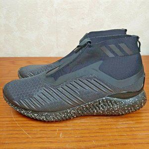 ADIDAS ALPHABOUNCE Core Black 5.8 ZIP MEN'S  Size 11 SNEAKERS BW1386